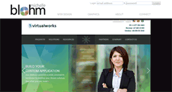 Desktop Screenshot of michelleblohm.com